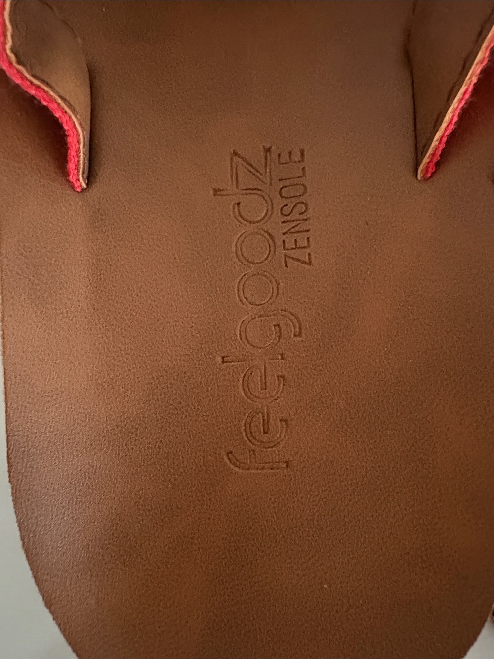 Feelgoodz Zensole Kinderz  Mens NWT Flipflops Size 10.5 - Picture 4 of 5